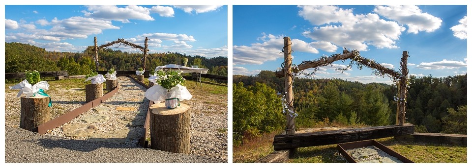 Red River Gorge Fall Wedding at the Cliffview Resort_0017