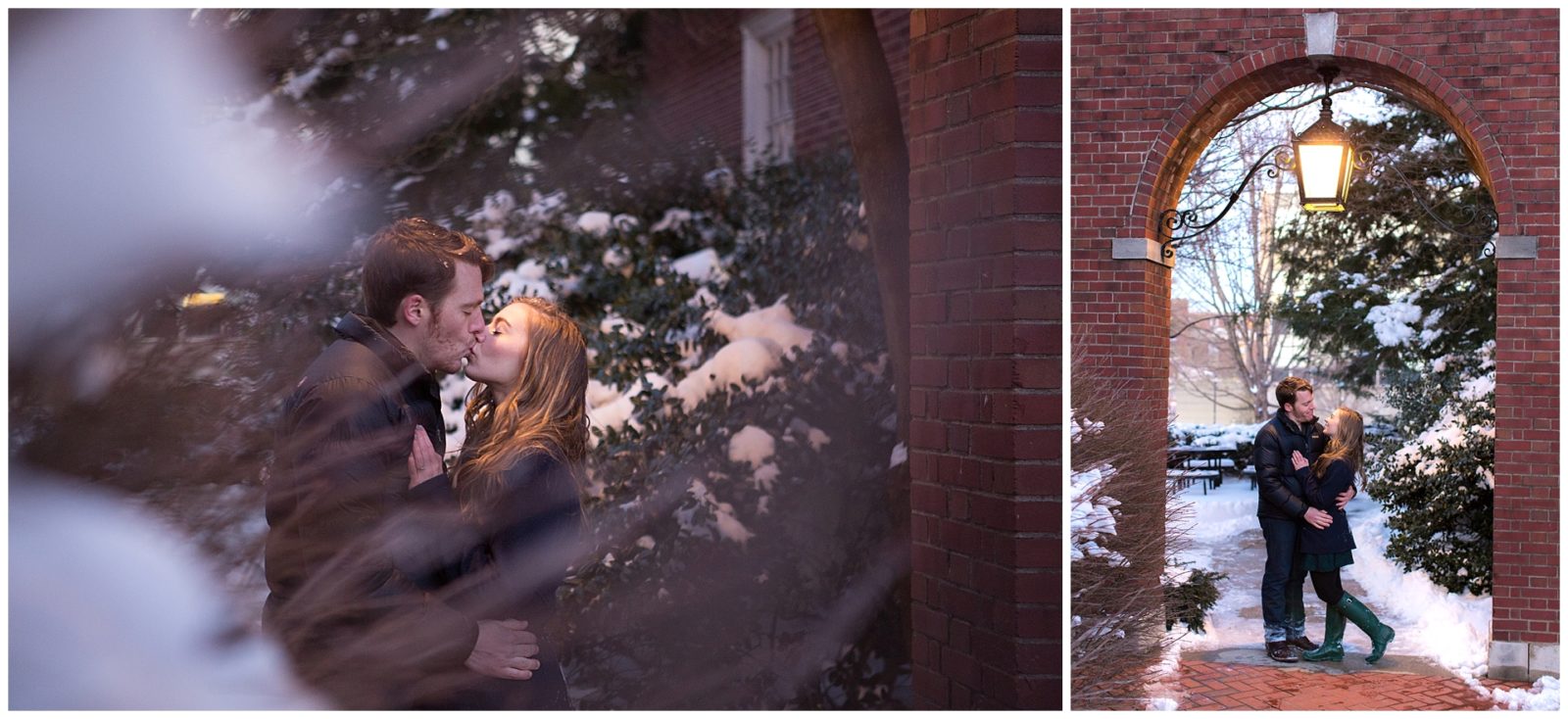 Winter Engagement Session in the Snow in Lexington, Kentucky_0010