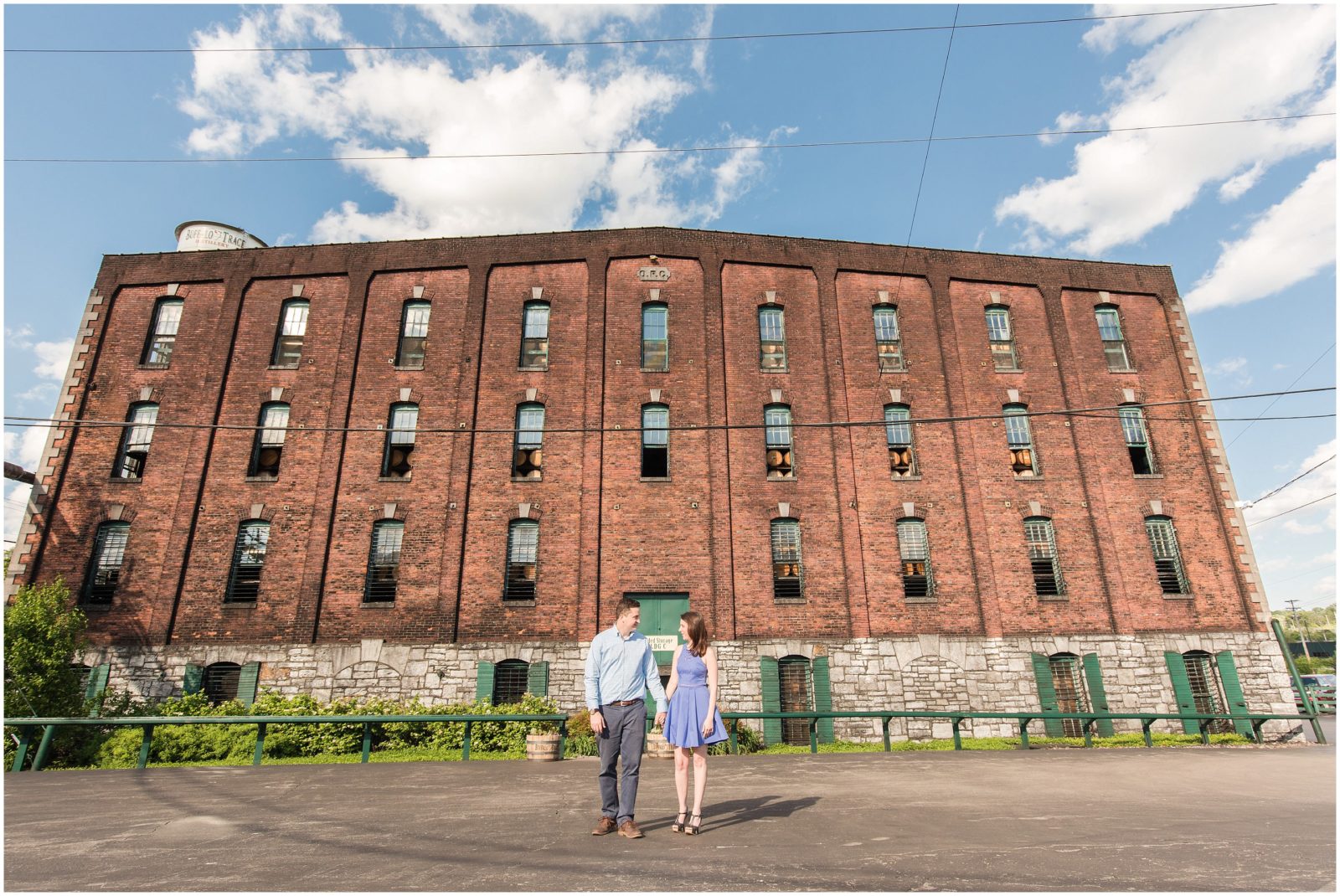 Engagement Session at Buffalo Trace Distillery