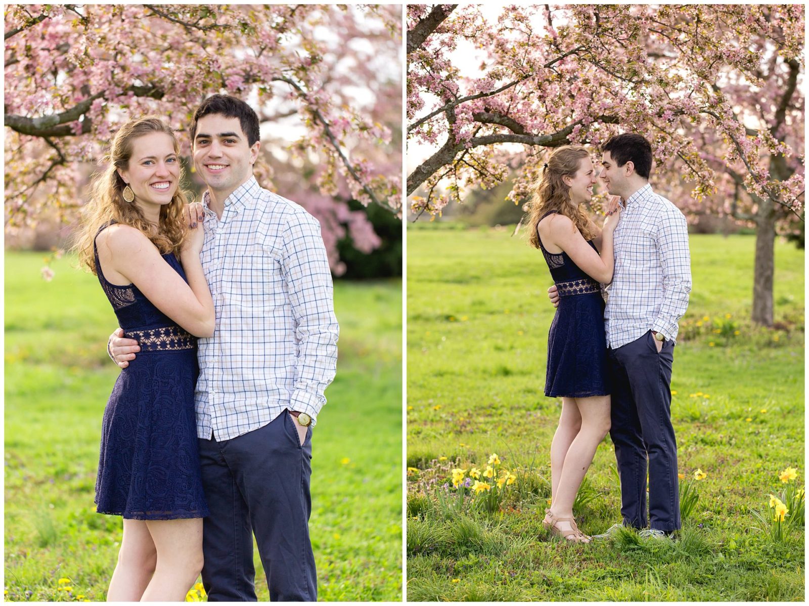 Spring engagement session at the Arboretum in Lexington, KY