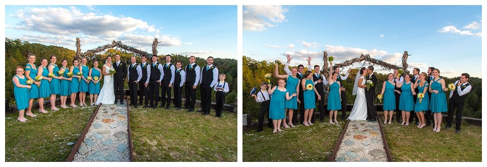 Red River Gorge Fall Wedding at the Cliffview Resort_0025