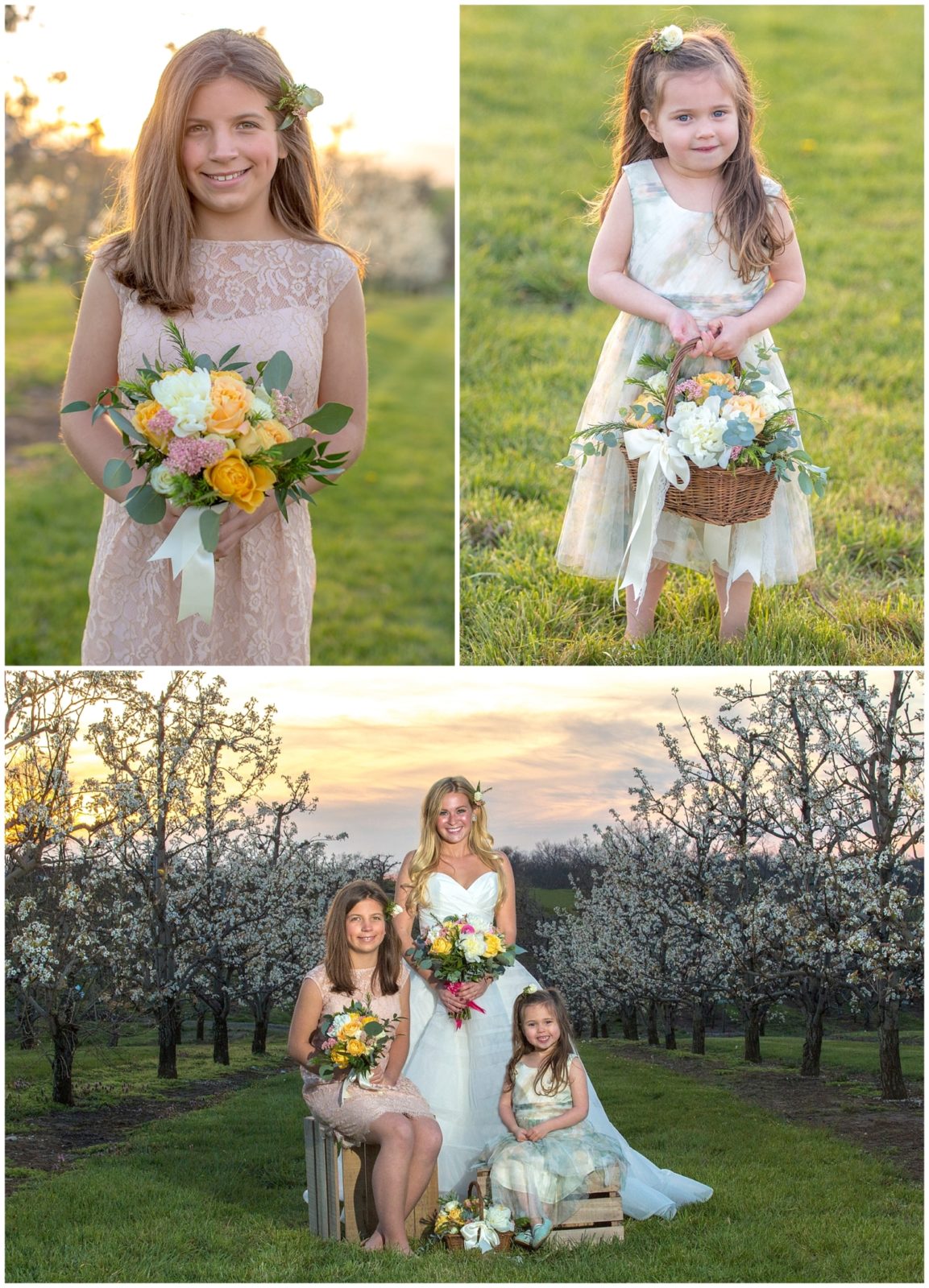 Spring Styled Bridal Shoot at Evan's Orchard in Georgetown, KY