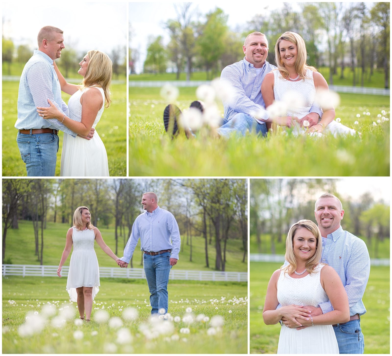 Spring Engagement Photos at Keeneland in Lexington, KY_0001
