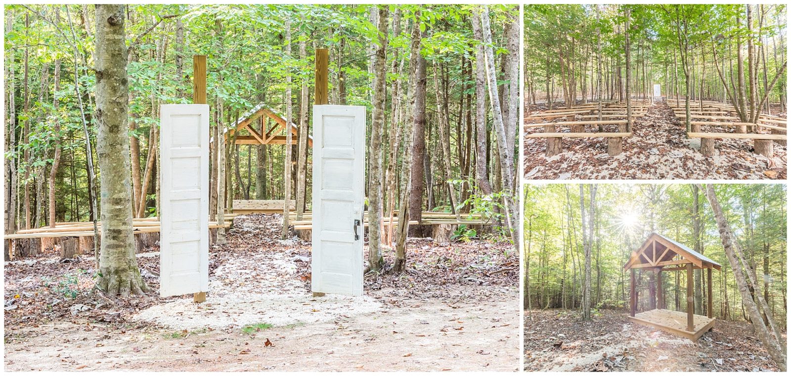 Events at Hemlock Springs is a spectacular new wedding venue located in the Red River Gorge in Campton, Kentucky. Beautiful location for an outdoor wedding. Photo by Kevin and Anna Photography www.kevinandannaweddings.com