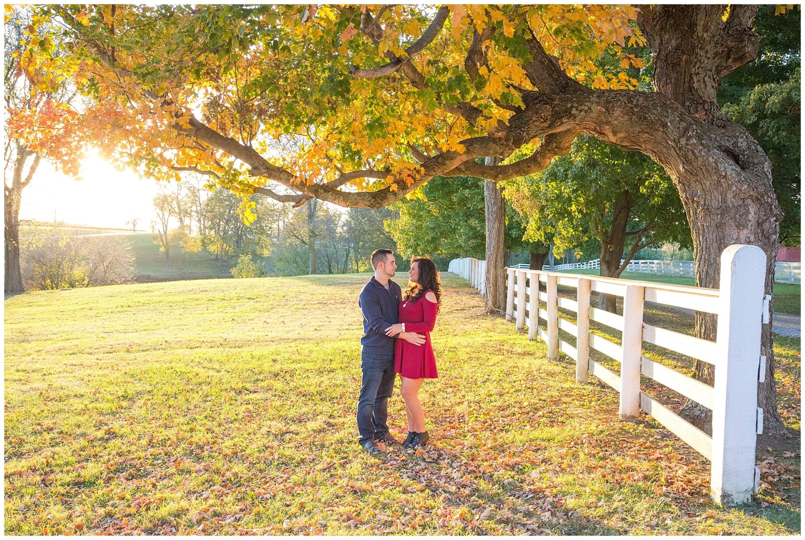 Fall Engagement Session at Shaker Village in Harrodsburg, Kentucky on October 23, 2016. Engagement Photos by: Kevin and Anna Photography www.kevinandannaweddings.com