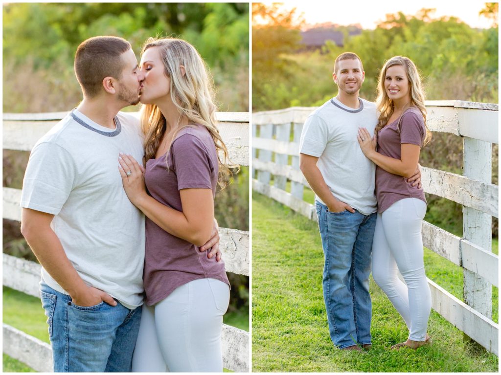 September Engagement Session at Shaker Village With Two Adorable Dogs