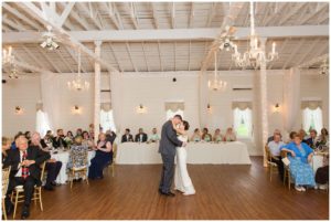 Wedding Reception at Historic Rosemont Manor in Berryville, Virginia.