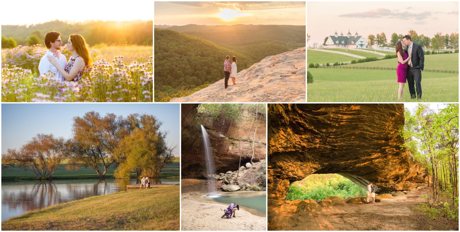 Engagement Session Locations in Kentucky.