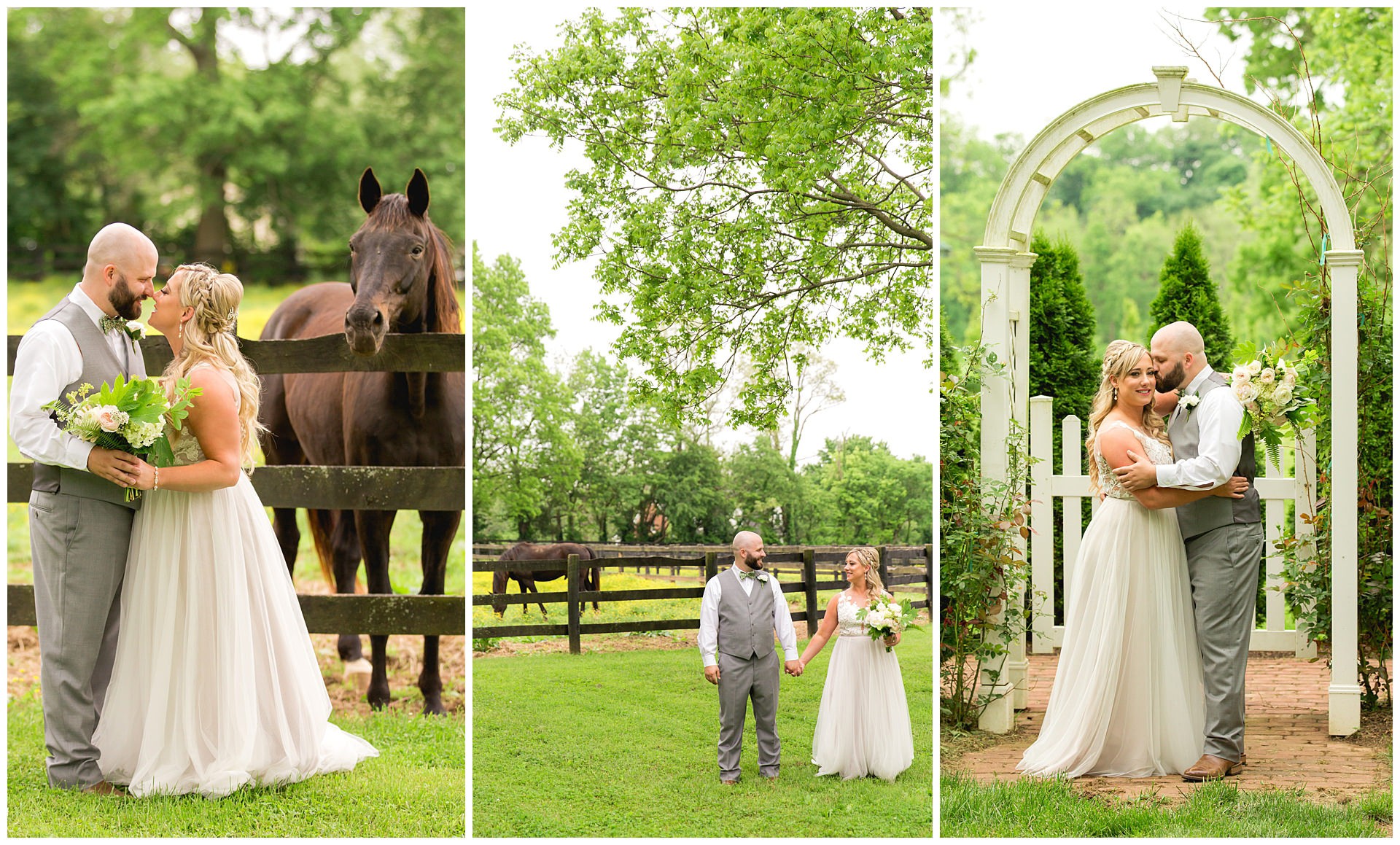 Wedding at the Polo Barn in Lexington Kentucky