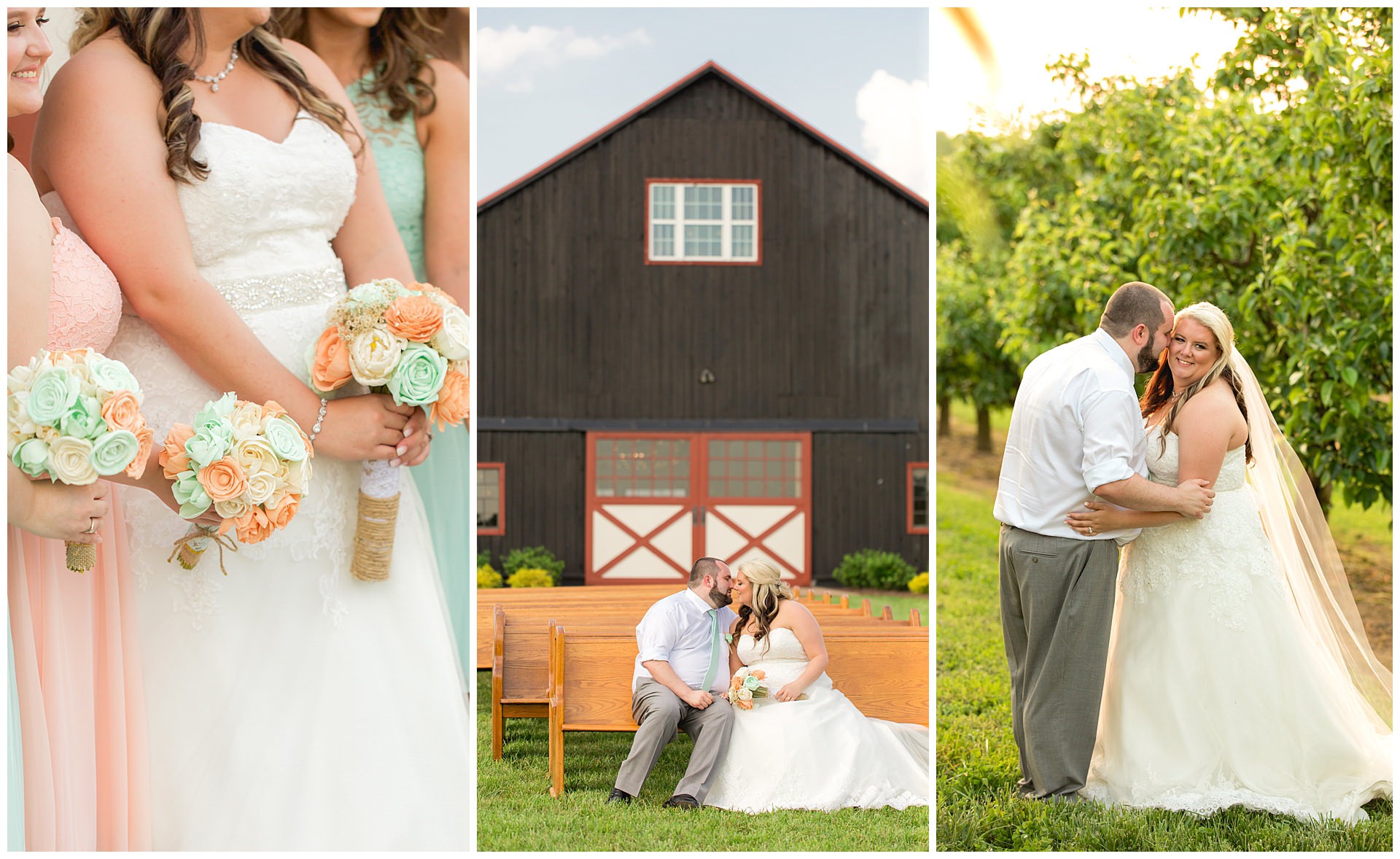 Wedding at Evans Orchard Event Barn