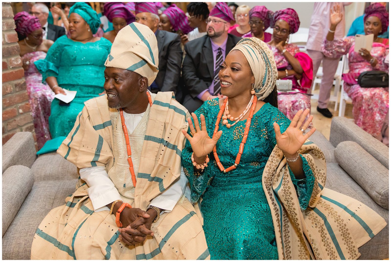 Traditional Nigerian  Wedding  Ceremony  at the Livery in 