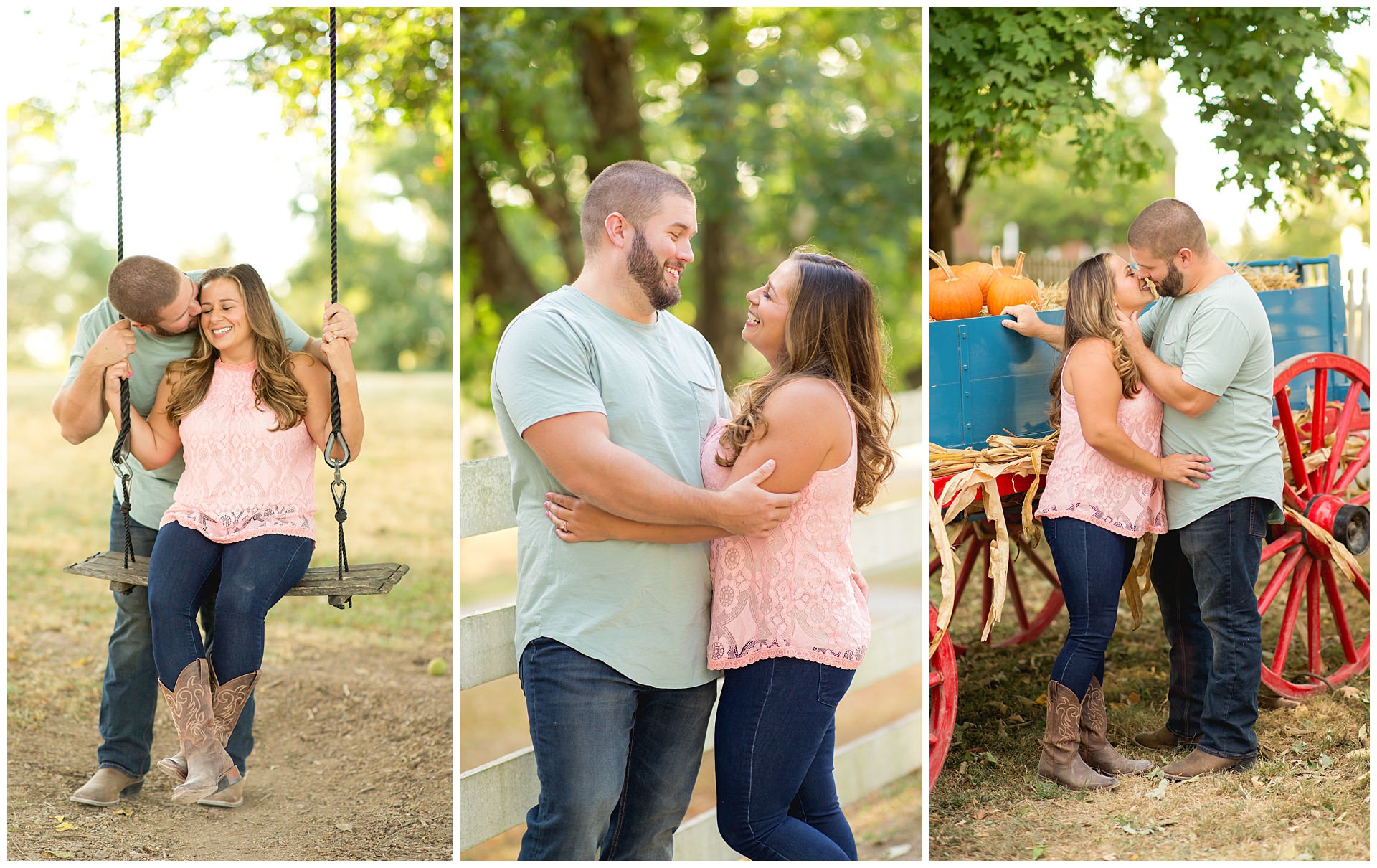 Fall Engagement Session at Shaker Village