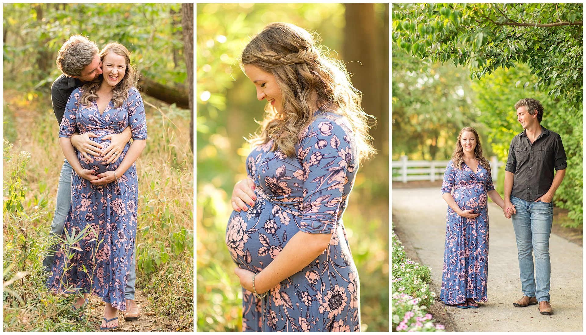 Fall Maternity Session at The Arboretum in Lexington, Kentucky
