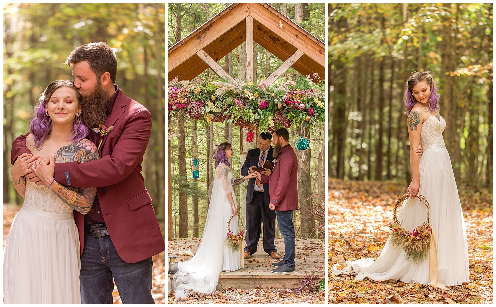 Kentucky Wedding Photographer at Hemlock Springs a Kentucky Wedding Venue in the Red River Gorge