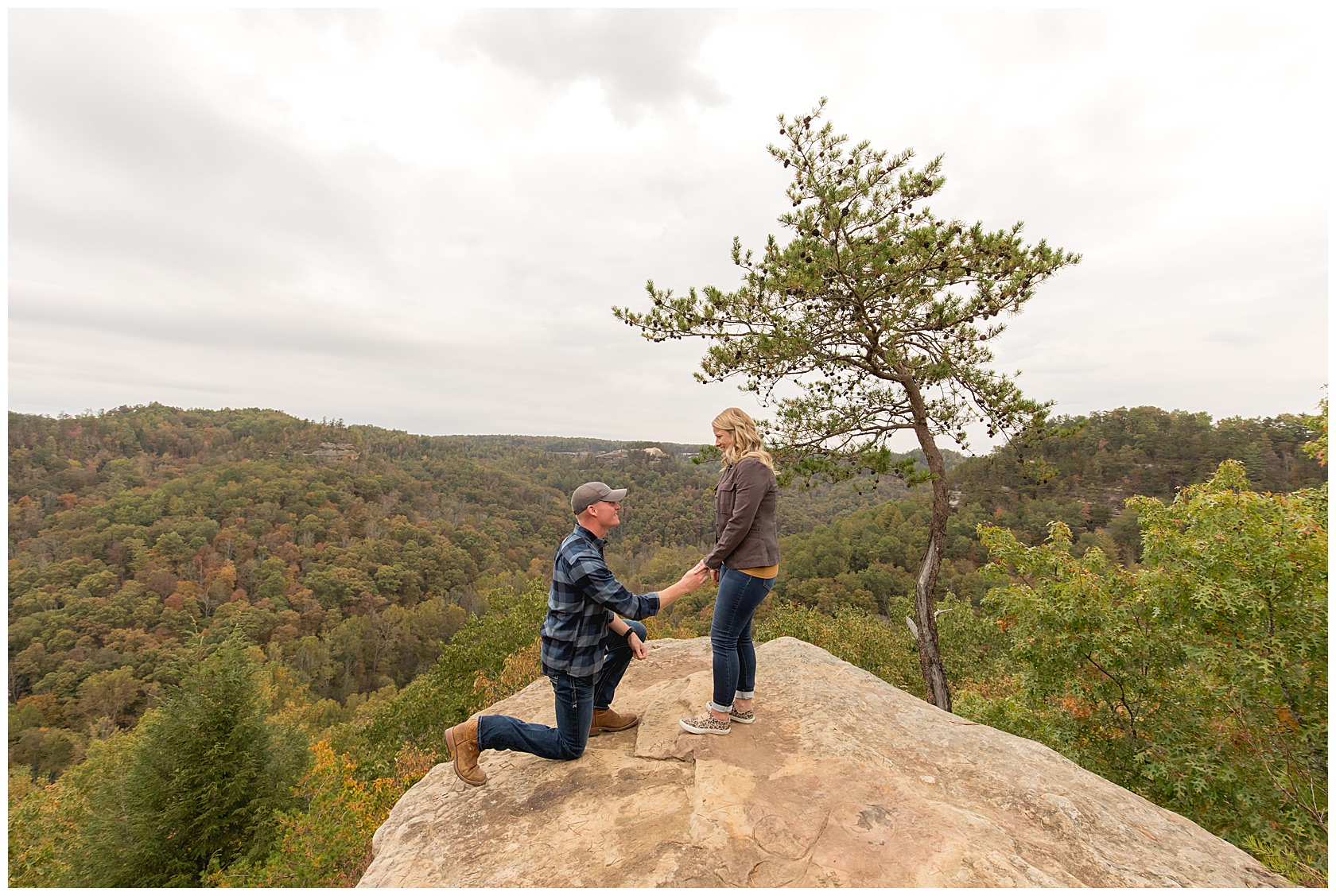 Wedding Engagement Proposal in the Red River Gorge