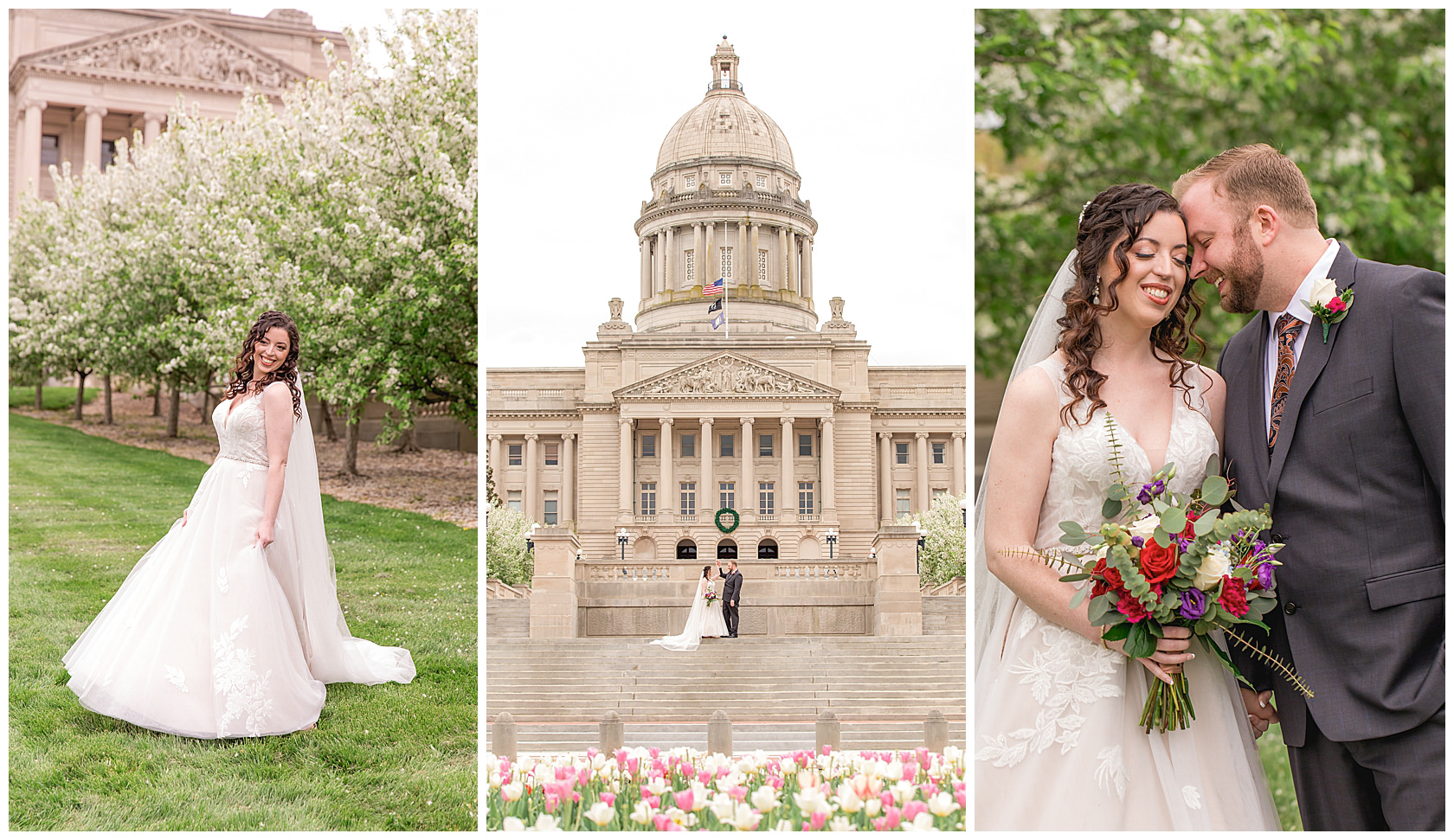 Spring Wedding at the Elizabeth in Downtown Frankfort, KY