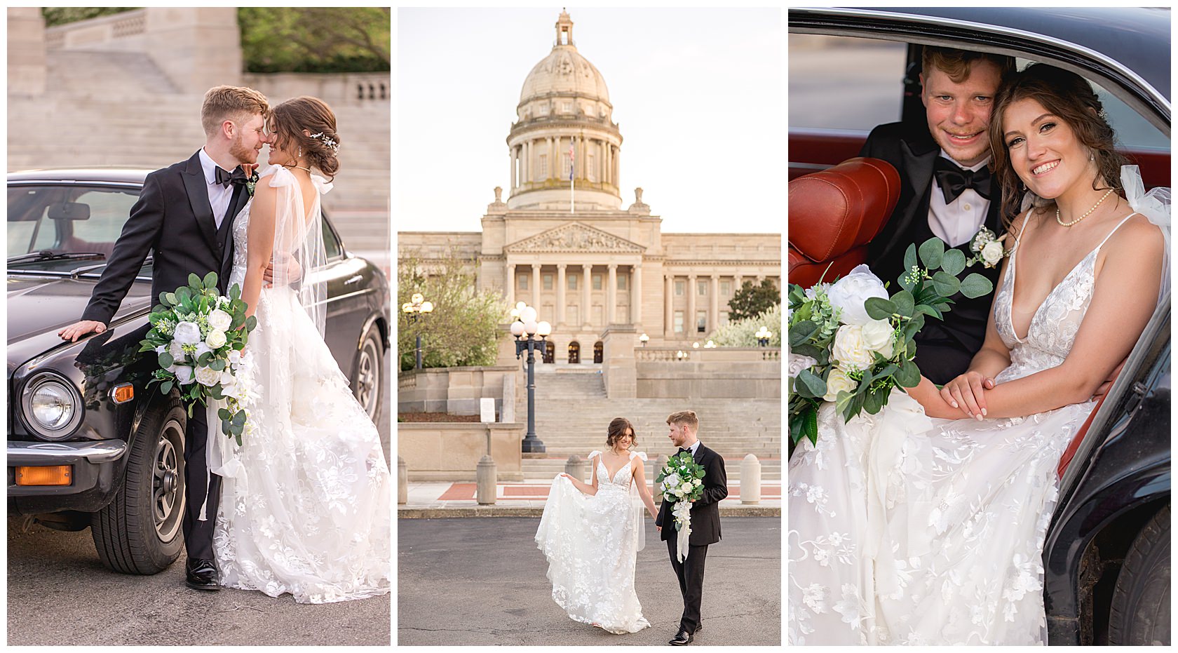 Spring Wedding at the Foundry on Broadway in Downtown Frankfort, Kentucky
